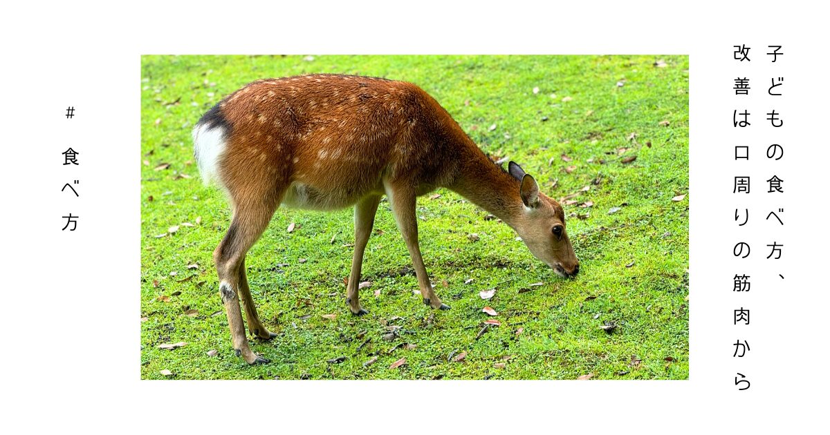 食事中に口を開けている子どもと心配そうに見つめるお母さん